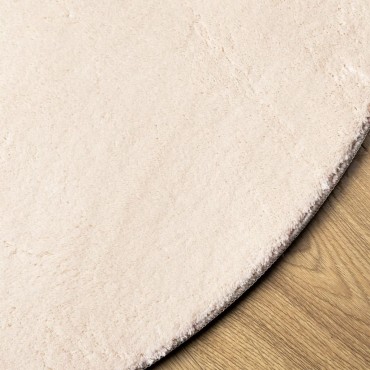 vidaXL Χαλί HUARTE με Κοντό Πέλος Μαλακό/ Πλενόμενο Μπεζ