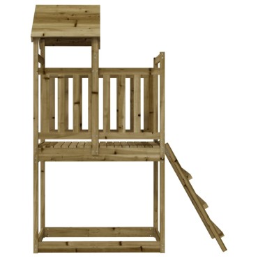 vidaXL Παιδική Χαρά Εξωτερικού Χώρου 53x110x214 εκ. Εμποτ. Ξύλο Πεύκου
