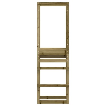 vidaXL Πύργος Παιχνιδιού 53x46,5x169 εκ. από Εμποτισμένο Ξύλο Πεύκου