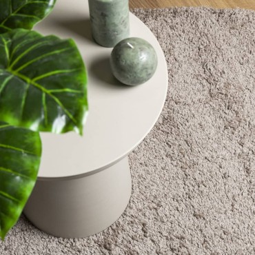 vidaXL Χαλί Shaggy PAMPLONA με Ψηλό Πέλος Μοντέρνο Μπεζ 80x150cm