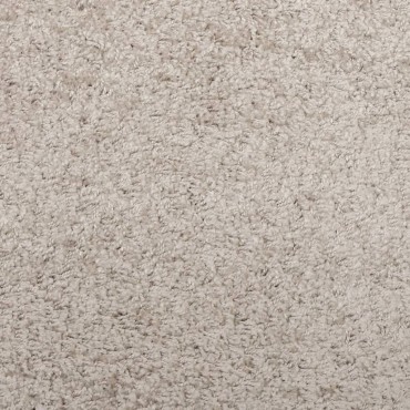 vidaXL Χαλί Shaggy PAMPLONA με Ψηλό Πέλος Μοντέρνο Μπεζ 80x150cm