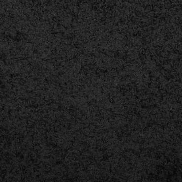 vidaXL Χαλί Shaggy PAMPLONA με Ψηλό Πέλος Μοντέρνο Μαύρο 160x110cm