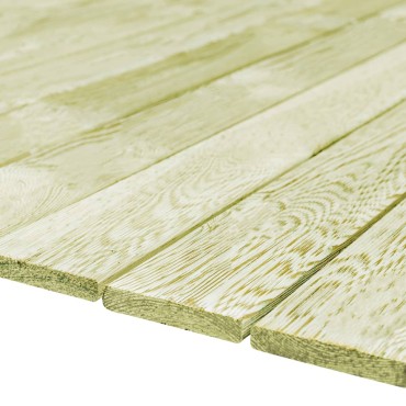 vidaXL Σανίδες Deck 60 τεμ. 7,2 μ² 1 μ. Εμποτισμένο Μασίφ Ξύλο Πεύκου