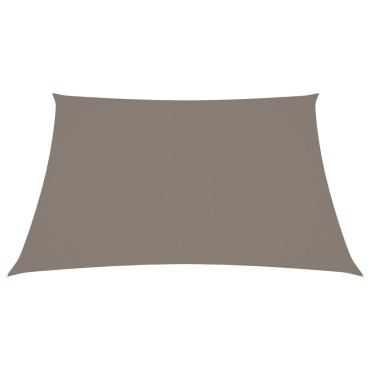 vidaXL Πανί Σκίασης Τετράγωνο Taupe 2 x 2 μ. από Ύφασμα Oxford