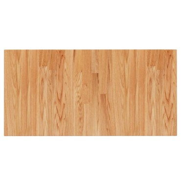 vidaXL Πάγκος Μπάνιου Αν. Καφέ 80x40x2,5 εκ. Επεξ. Μασίφ Ξύλο