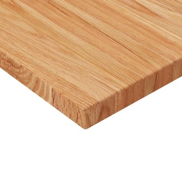 vidaXL Πάγκος Μπάνιου Αν. Καφέ 80x40x2,5 εκ. Επεξ. Μασίφ Ξύλο