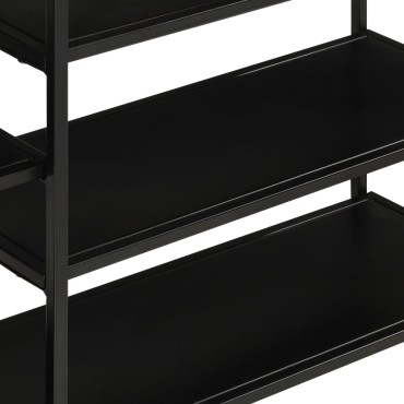 vidaXL Τραπέζι Κονσόλα 110x30x75cm Μασίφ Ακατ. Ξύλο Μάνγκο/Σίδηρο 1 τεμ.