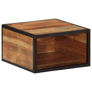 vidaXL Κομοδίνο Επιτοίχιο 35x35x20cm Μασίφ Ξύλο Ακακίας 1 τεμ.