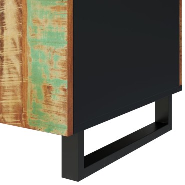 vidaXL Τραπεζάκι Σαλονιού 100x54x40cm Μασίφ Ανακυκλ. Ξύλο & Επεξ. Ξύλο 1 τεμ.