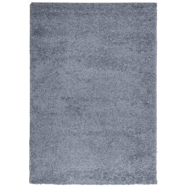 vidaXL Χαλί Shaggy PAMPLONA με Ψηλό Πέλος Μοντέρνο Μπλε 160x230cm