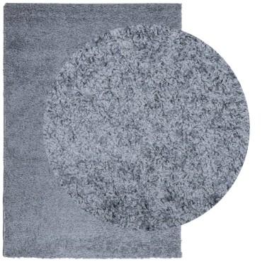 vidaXL Χαλί Shaggy PAMPLONA με Ψηλό Πέλος Μοντέρνο Μπλε 160x230cm