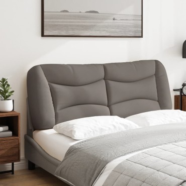 vidaXL Μαξιλάρι για Κεφαλάρι Taupe Υφασμάτινο 130x15x48cm 1 τεμ.