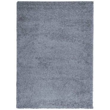 vidaXL Χαλί Shaggy PAMPLONA με Ψηλό Πέλος Μοντέρνο Μπλε 240x340cm