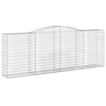 vidaXL Συρματοκιβώτια Τοξωτά 20 τεμ. 400x50x140/160 εκ. Γαλβαν. Ατσάλι