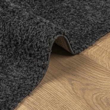 vidaXL Χαλί Shaggy PAMPLONA με Ψηλό Πέλος Μοντέρνο Ανθρακί 200x280cm