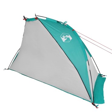 vidaXL Σκηνή Παραλίας Πράσινο Θάλασσας 268x223x125εκ. Πολυεστέρας 185T