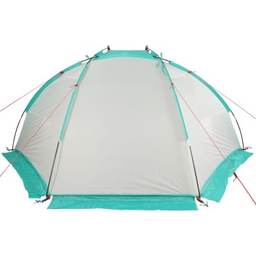 vidaXL Σκηνή Παραλίας Πράσινο Θάλασσας 268x223x125εκ. Πολυεστέρας 185T