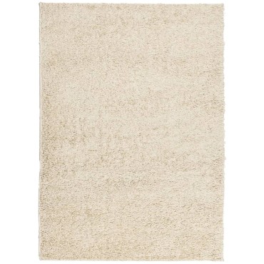 vidaXL Χαλί Shaggy PAMPLONA με Ψηλό Πέλος Μοντέρνο Χρυσό 200x280cm