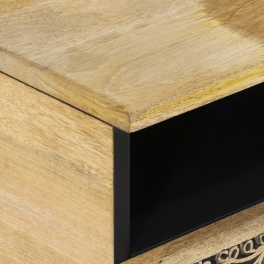 vidaXL Τραπεζάκι Σαλονιού 80x54x40cm από Μασίφ Ξύλο Μάνγκο 1 τεμ.