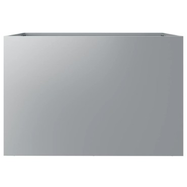 vidaXL Ζαρντινιέρα Ασημί 62x40x39 εκ. από Γαλβανισμένο Χάλυβα