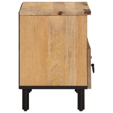 vidaXL Έπιπλο Τηλεόρασης 70x33x46cm από Μασίφ Ξύλο Μάνγκο