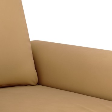 vidaXL Πολυθρόνα Καφέ Βελούδινη 92x77x80cm 1 τεμ. Γωνιακός