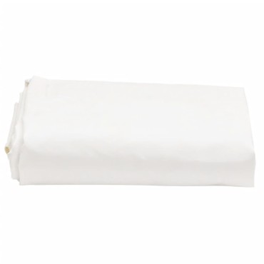 vidaXL Μουσαμάς Λευκός 5 x 8 μ. 650 γρ./μ²
