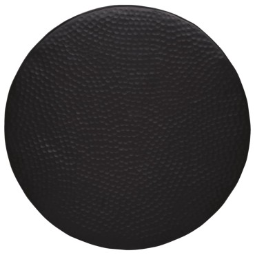vidaXL Τραπεζάκι Σαλονιού Μαύρο 50x30cm από Σφυρήλατο Αλουμίνιο 1 τεμ.