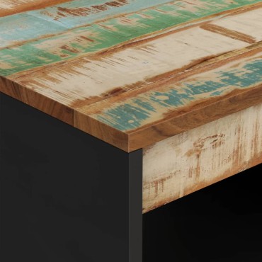 vidaXL Τραπεζάκι Σαλονιού 90x50x40cm από Μασίφ Ανακυκλωμένο Ξύλο 1 τεμ.