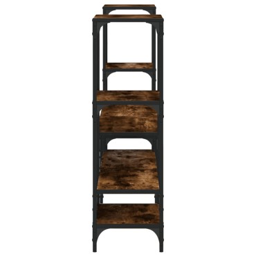 vidaXL Έπιπλο Τηλεόρασης Καπνιστή Δρυς 206,5x28,5x95cm Επεξ. Ξύλο