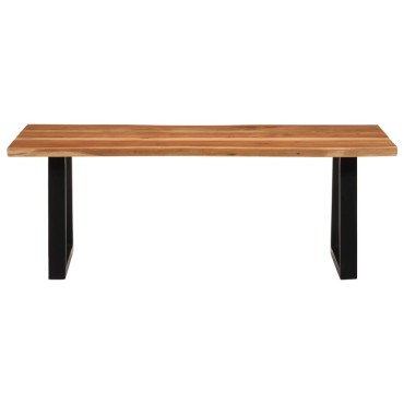 vidaXL Τραπεζάκι Σαλονιού 110x55x40cm από Μασίφ Ξύλο Ακακίας 1 τεμ.