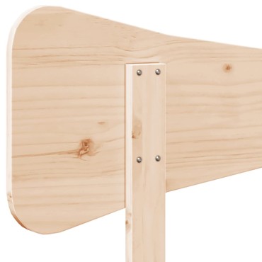 vidaXL Κεφαλάρι από Μασίφ Ξύλο Πεύκου 155,5x3,5x81cm 1 τεμ.