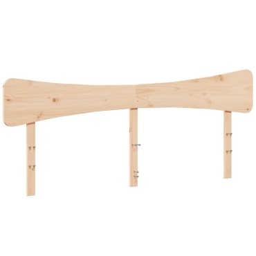 vidaXL Κεφαλάρι από Μασίφ Ξύλο Πεύκου 205,5x3,5x81cm 1 τεμ.