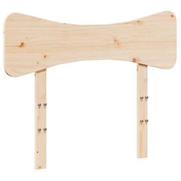 vidaXL Κεφαλάρι από Μασίφ Ξύλο Πεύκου 105,5x3,5x81cm 1 τεμ.