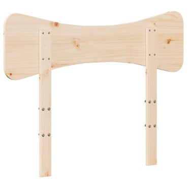 vidaXL Κεφαλάρι από Μασίφ Ξύλο Πεύκου 105,5x3,5x81cm 1 τεμ.