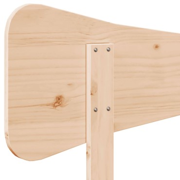 vidaXL Κεφαλάρι από Μασίφ Ξύλο Πεύκου 105,5x3,5x81cm 1 τεμ.