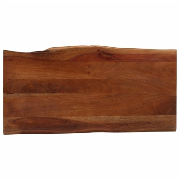 vidaXL Τραπεζάκι Σαλονιού Καφέ Μελί 110x55x40cm Μασίφ Ξύλο Ακακίας 1 τεμ.