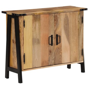 vidaXL Ντουλάπι 88x30x69cm από Μασίφ Ξύλο Μάνγκο 1 τεμ.