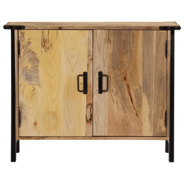 vidaXL Ντουλάπι 88x30x69cm από Μασίφ Ξύλο Μάνγκο 1 τεμ.
