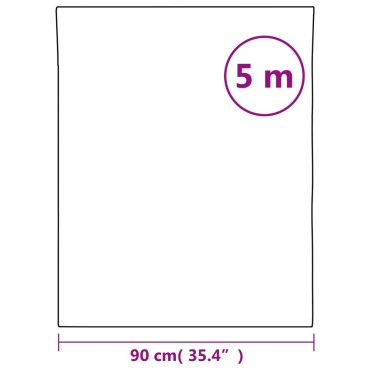 vidaXL Αυτοκόλλητα Επίπλων Ματ Λευκά 90 x 500 εκ. από PVC