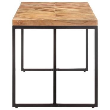 vidaXL Τραπεζαρία 160x70x76cm από Μασίφ Ξύλο Ακακίας/Ξύλο Μάνγκο 1 τεμ.
