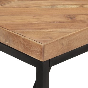 vidaXL Τραπεζαρία 160x70x76cm από Μασίφ Ξύλο Ακακίας/Ξύλο Μάνγκο 1 τεμ.