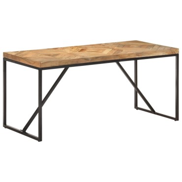 vidaXL Τραπεζαρία 160x70x76cm από Μασίφ Ξύλο Ακακίας/Ξύλο Μάνγκο 1 τεμ.