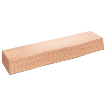 vidaXL Ράφι Τοίχου Ανοιχτό Καφέ 40x10x6cm Επεξεργ. Μασίφ Ξύλο Δρυός 1 τεμ.