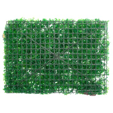  vidaXL Φράχτης 24 τεμ. Πράσινος 40 x 60 εκ. από Τεχνητό Φυτό
