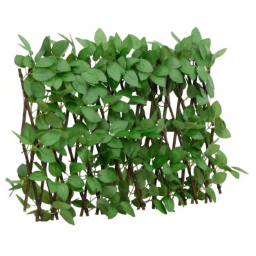 vidaXL Καφασωτό Επεκτεινόμενο 5 Τεμ. Πράσινο 180x30cm Τεχνητός Κισσός