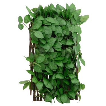 vidaXL Καφασωτό Επεκτεινόμενο 5 Τεμ. Πράσινο 180x30cm Τεχνητός Κισσός
