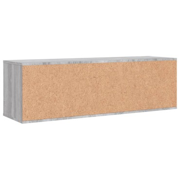 vidaXL Έπιπλο Τηλεόρασης Γκρι Sonoma 120x34x37cm από Επεξ. Ξύλο