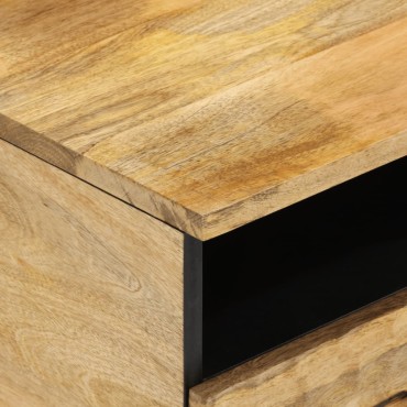 vidaXL Τραπεζάκι Σαλονιού 80x54x40cm από Μασίφ Ξύλο Μάνγκο 1 τεμ.