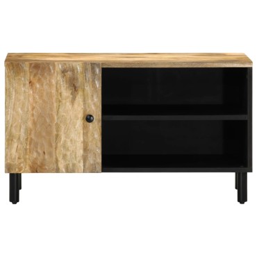 vidaXL Έπιπλο Τηλεόρασης 80x31x46cm από Μασίφ Ξύλο Μάνγκο
